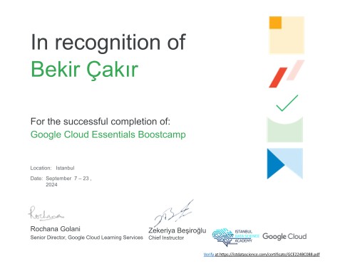 Google Cloud Essentials Boostcamp